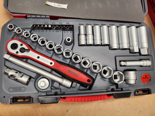 976854-2 Teng Tools Socket Wrench Set T3839 3/8 39 Pieces - Shipping Included (L-69)