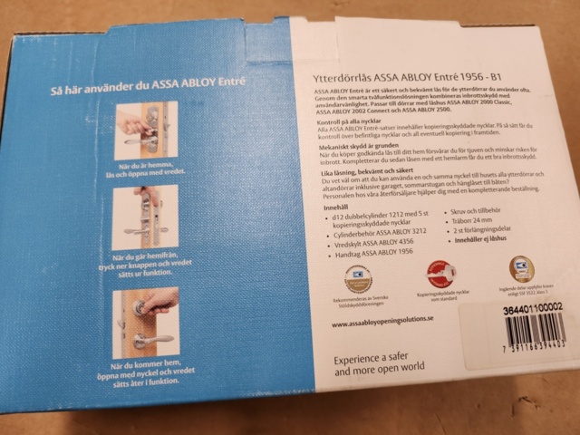 976874-3 Assa Abloy Front Door Lock - Shipping Included (L-74)