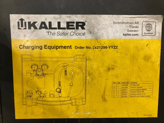 977180-6 Called "Gas Spring Test Rig" with accessories