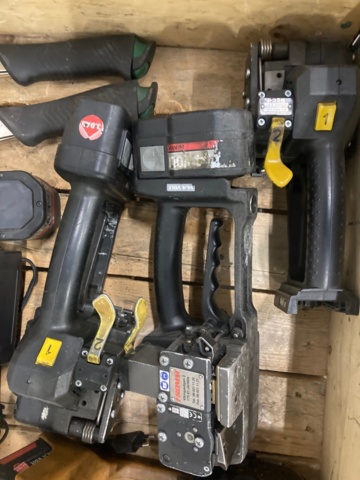 977185-5 Belt machines battery operated with unwinder Fromm/Strapex