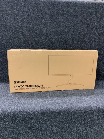 971160-2 34" gaming monitor Svive Pyx 34D901 white