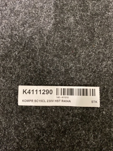 977586-3 Compressor SC15CL 230V HST R404A