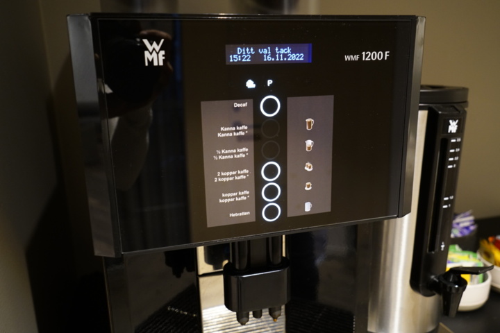 977641-7 Coffee machine WMF 1200F incl. 2 mills & Thermos brewing