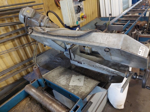 882051-3 Band saw Thomas Zip 28 with roller table