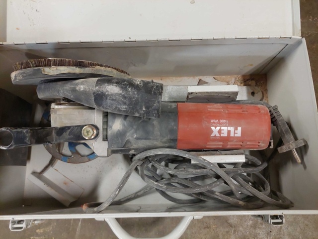 882061-4 Angle grinder flex electronic 1400 watts