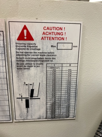 949052-12 Leveling scissors Baykla HGL 2600x6