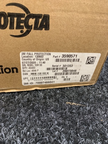 977952-4 Fall protection block 3M Protecta Rebel