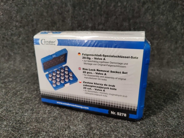 978205-2 Lock sleeve set Condor Volvo A & B (40 parts)