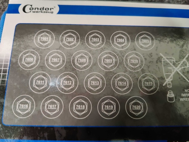 978205-4 Lock sleeve set Condor Volvo A & B (40 parts)