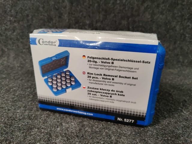 978205-8 Lock sleeve set Condor Volvo A & B (40 parts)