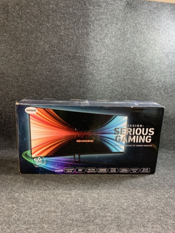 978248-3 35" 120Hz Curved UWQHD Gaming Monitor Mission SG MC35120QWQHD