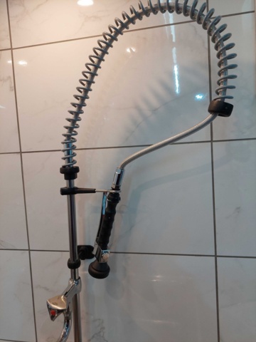 882565-3 Sink with pre-rinse shower