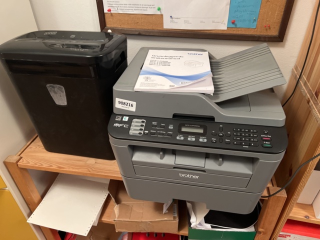 908216-1 Printer, Magnifier passer, calculator