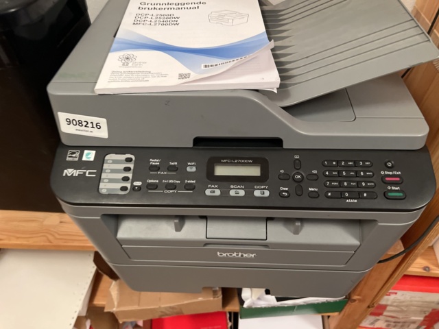 908216-2 Printer, Magnifier passer, calculator