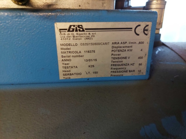 882616-6 Luftkompressor 150 lit 400v