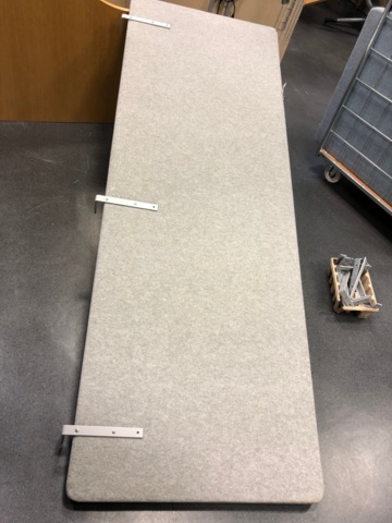 978519-4 Isku 200cm x 70cm pöytäseinäke/akustointilevy x 10