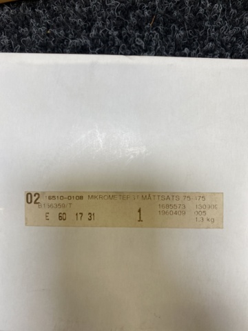 978863-6 Micrometer gauge CEJ 75 - 475 MM