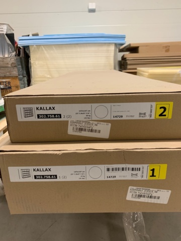 978489-1 Various unused IKEA furniture, Kallax, Maximera and more