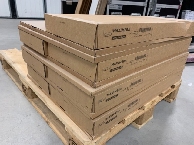 978489-3 Various unused IKEA furniture, Kallax, Maximera and more