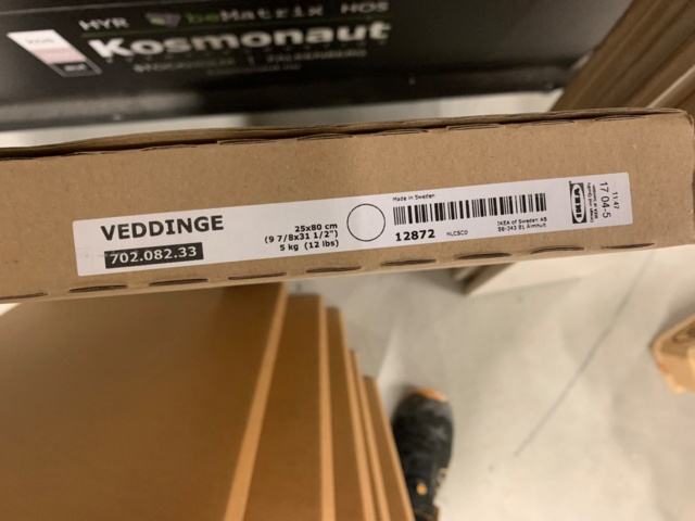 978492-7 Various unused IKEA furniture from the Urusta series