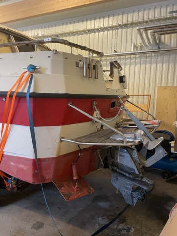 934717-7 Flipper 760 -1984 ink boat trailer