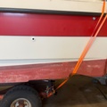 934717-11 Flipper 760 -1984 ink boat trailer