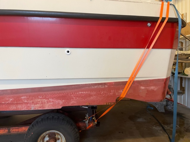 934717-11 Flipper 760 -1984 ink boat trailer