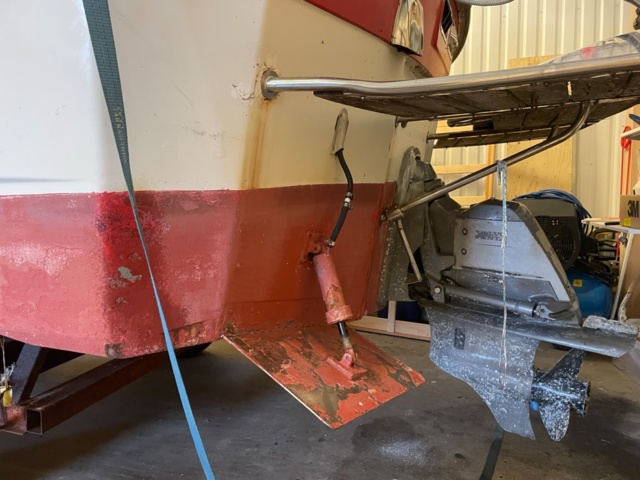 934717-15 Flipper 760 -1984 ink boat trailer