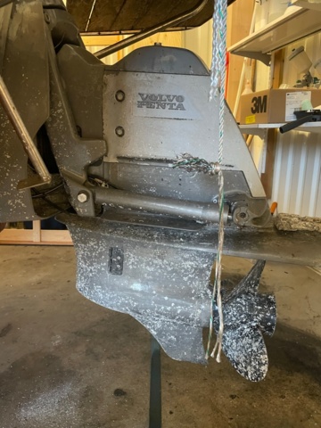 934717-16 Flipper 760 -1984 ink boat trailer