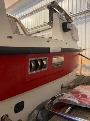 934717-18 Flipper 760 -1984 ink boat trailer