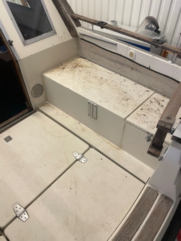 934717-21 Flipper 760 -1984 ink boat trailer