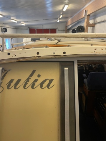 934717-25 Flipper 760 -1984 ink boat trailer