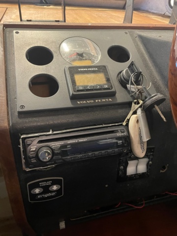 934717-40 Flipper 760 -1984 ink boat trailer