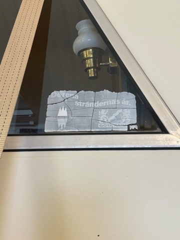 934717-53 Flipper 760 -1984 ink boat trailer