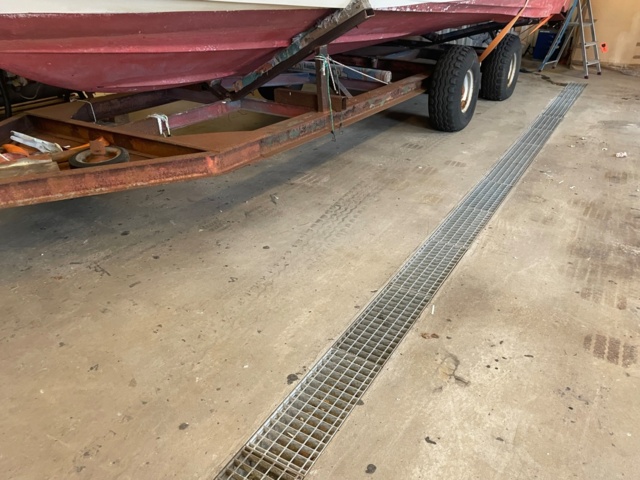 934717-57 Flipper 760 -1984 ink boat trailer