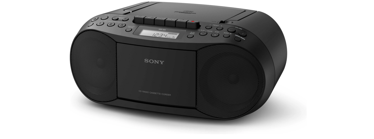 978938-2 Portabel stereo Sony CFD-S70 - Black