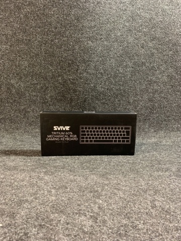 979380-2 Gaming keyboard Svive Triton Mini 60 red switch (white)