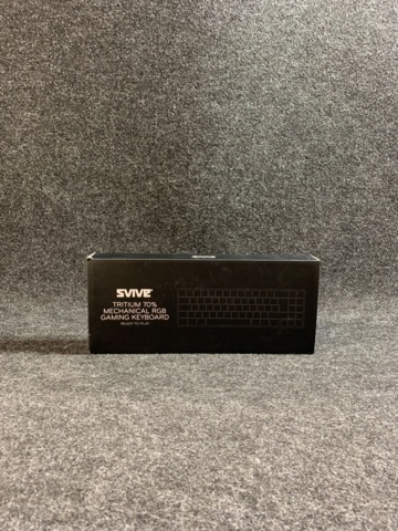 979383-2 Gaming keyboard Svive Triton Mini 70 speed switch (black)