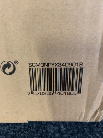 979397-3 34" Gamingskärm Svive Pyx 34D901 (svart)