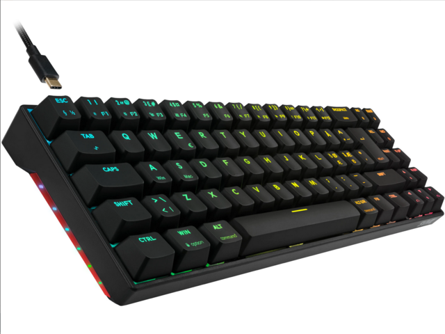 979383-1 Gaming keyboard Svive Triton Mini 70 speed switch (black)