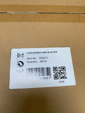 979114-3 6 headlamps Led Lenser iH8R