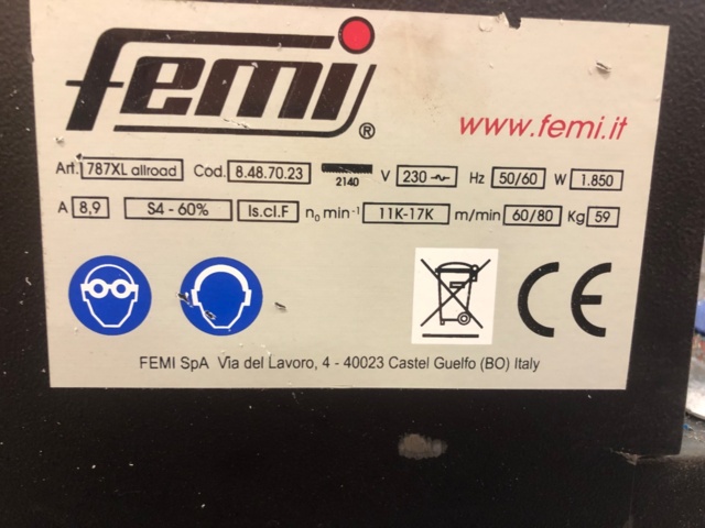 979997-3 Femi 787 XL Allroad Bandsaw