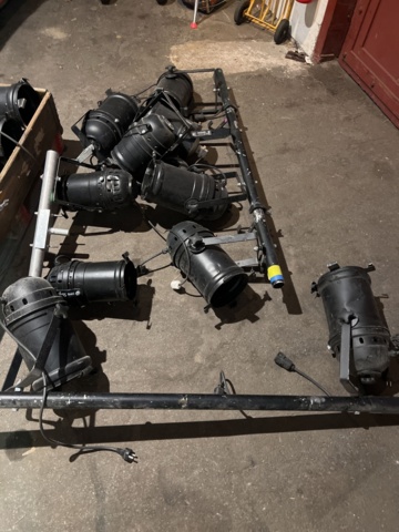 908033-2 Studio lamps, approx. 20 pieces