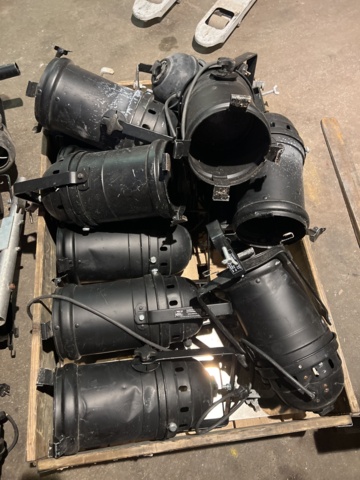 908033-7 Studio lamps, approx. 20 pieces