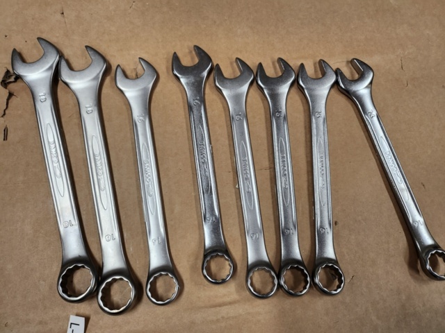 980057-1 12 Bacho block keys - Shipping included (L-127)