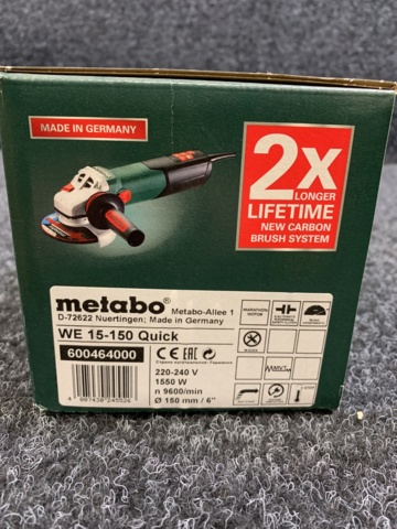 980109-3 Angle grinder Metabo WE 15-150 QUICK