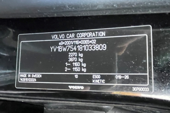 980607-11 Volvo V70 2.0 D Manual, 136hp, 2008