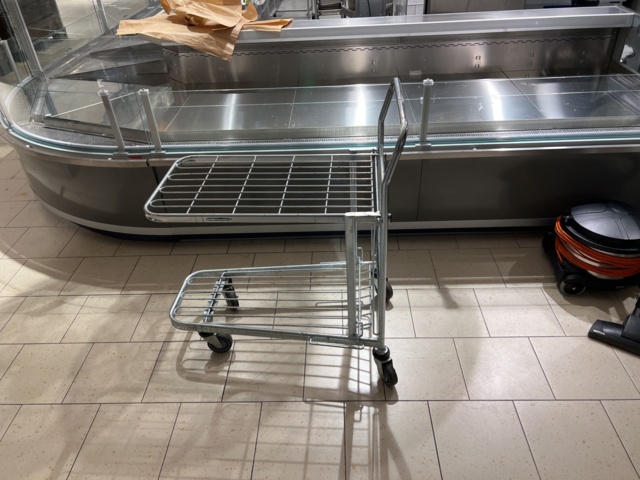 897017-1 Pick trolley/shop trolley, 860x530x1010 mm, 300 kg.
