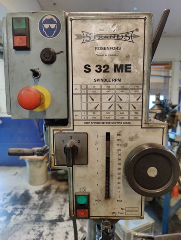 976261-6 Pillar drill Strands S32ME