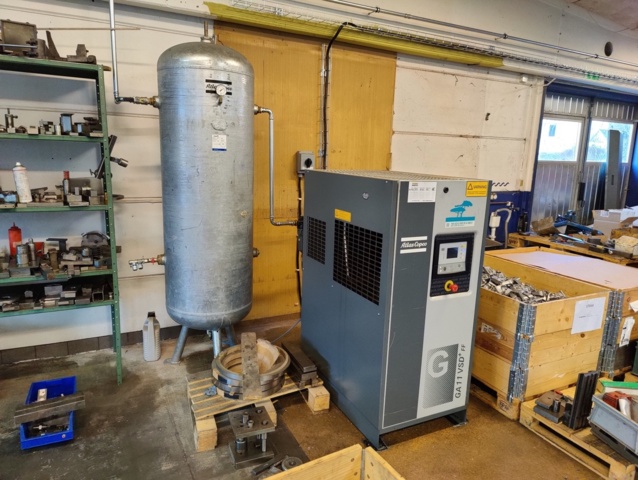 976264-1 Skruvkompressor Atlas Copco GA11VSD+FF